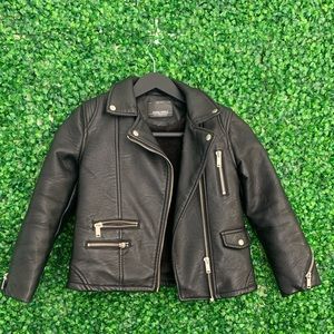 Zara Girls Leather Jacket